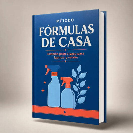 Vendé tus propios productos de limpieza: +50 fórmulas de fabricante + 7 bonos gratis